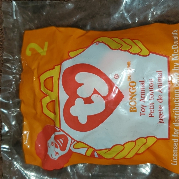 Teenie Beanie Baby 1998 Bongo New - Picture 2 of 4